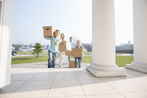 Payment and invoice arrangement for a man and van hire job