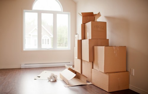 Local team collecting bulky furniture from a Castelnau property