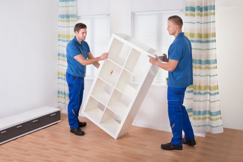Professional movers handling a property relocation in Castelnau